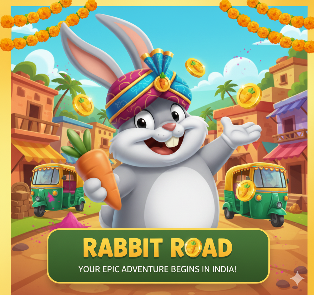Rabbit Road official game rules and instructions for Indian players